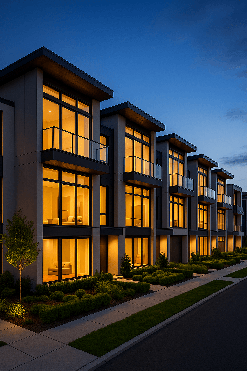 Modern Australian residential property